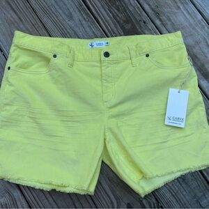 Carve Yellow Shorts